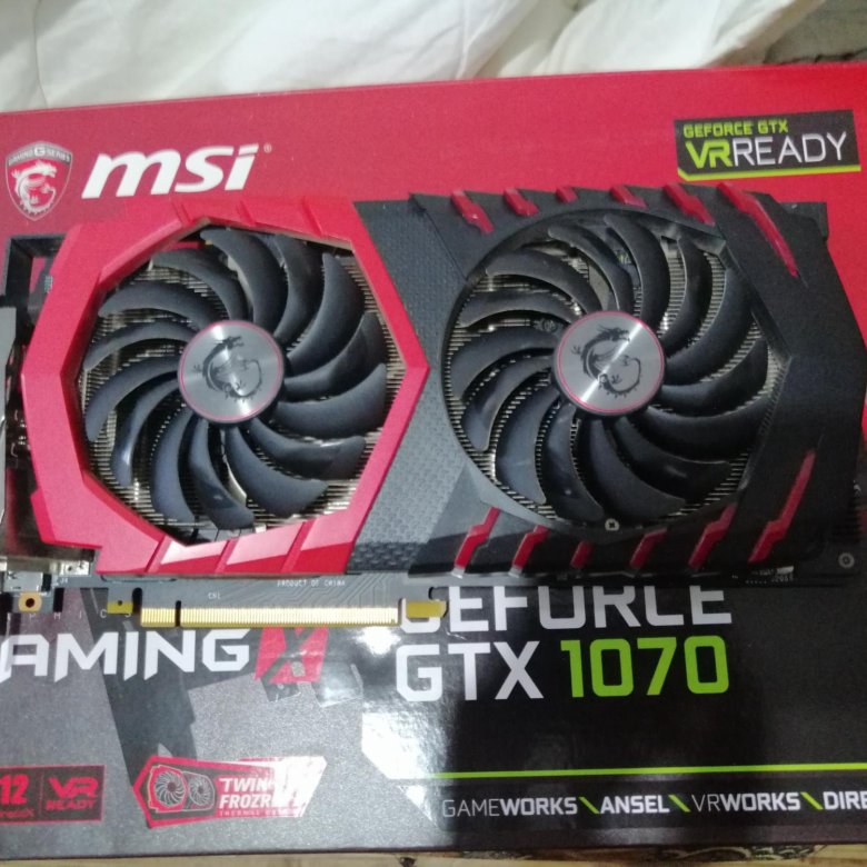 Msi 1070 Ti Gaming X Купить