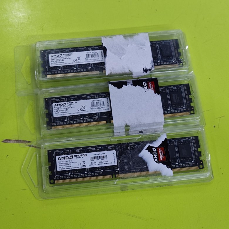 Оперативная память AMD Radeon DDR3 4GB – купить в Якутске, цена 1 000 ...