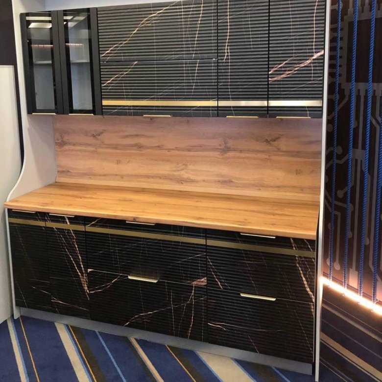 Кухня 2 м НОВАЯ рифлёные фасады – купить в Москве, цена 47 651 руб ...