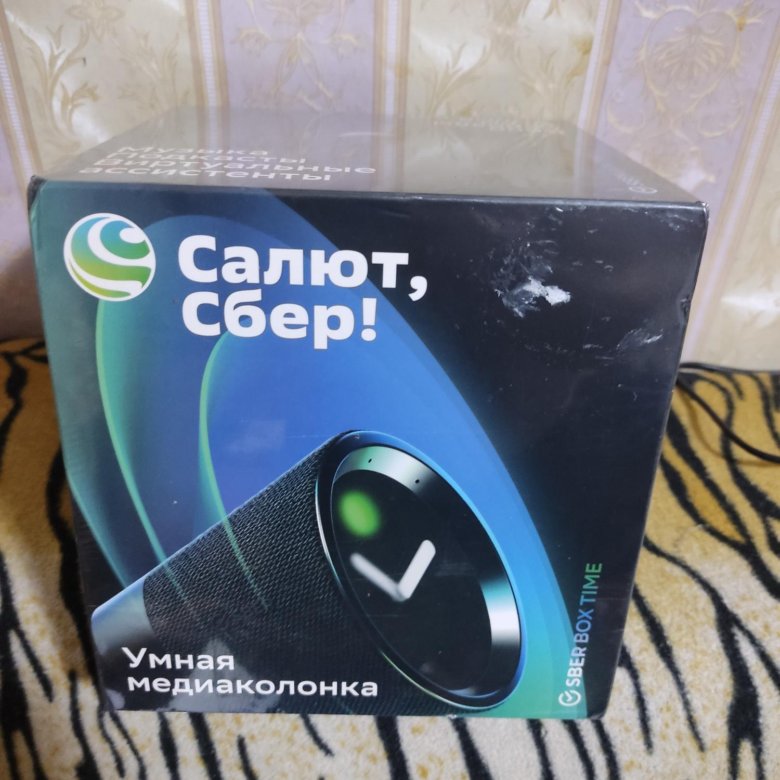 Умная колонка Sberbox time sbdv-00026 – купить в Красноярске, цена 5 ...