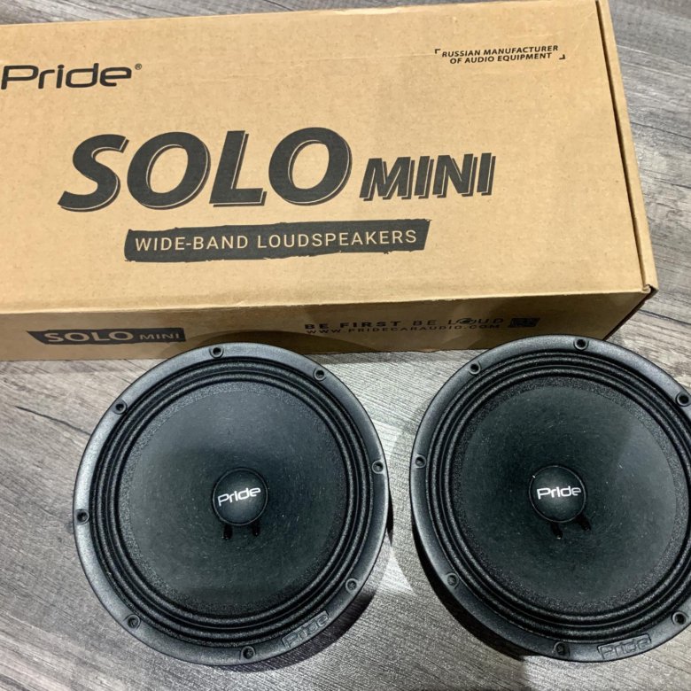 Pride solo mini 2. Динамики Прайд Соло мини. Pride solo Mini 6.5 характеристики.