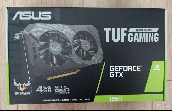 Asus nvidia geforce gtx 1650 tuf