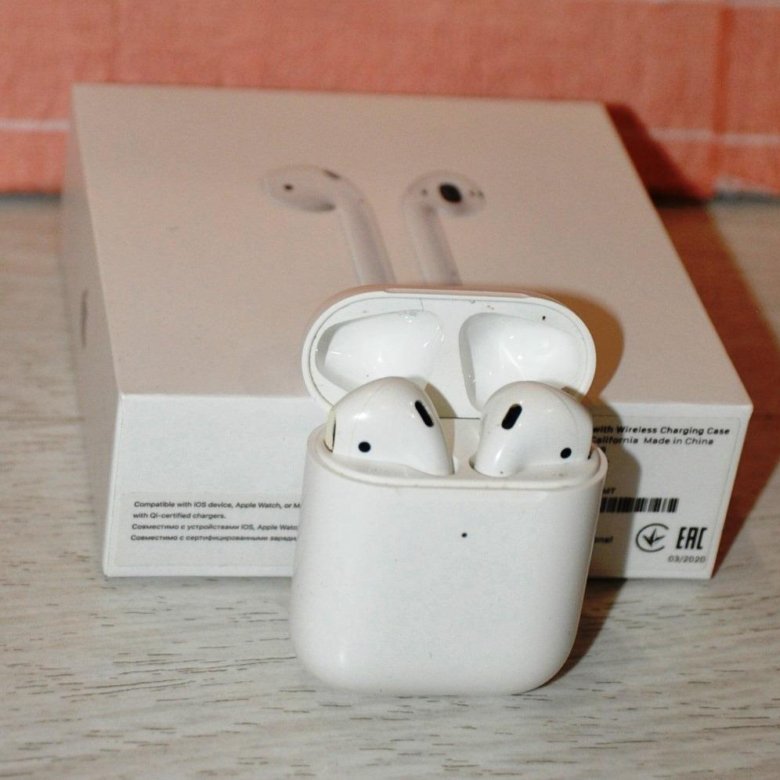 Наушники Apple Airpods 2 – купить в Москве, цена 3 300 руб., продано 16 ...