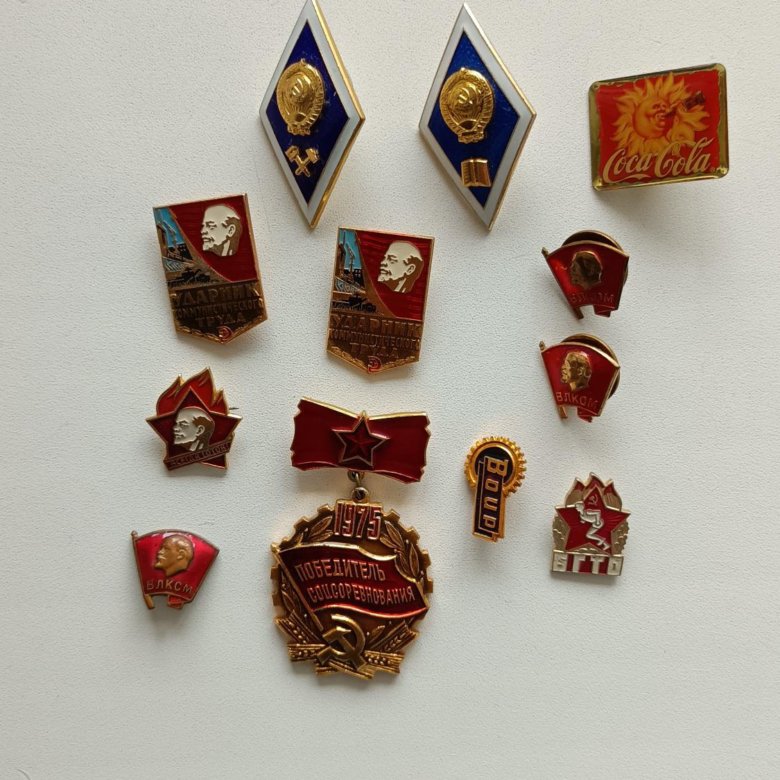 Значки советские – купить в Твери, цена 80 руб., дата размещения: 15.04 ...