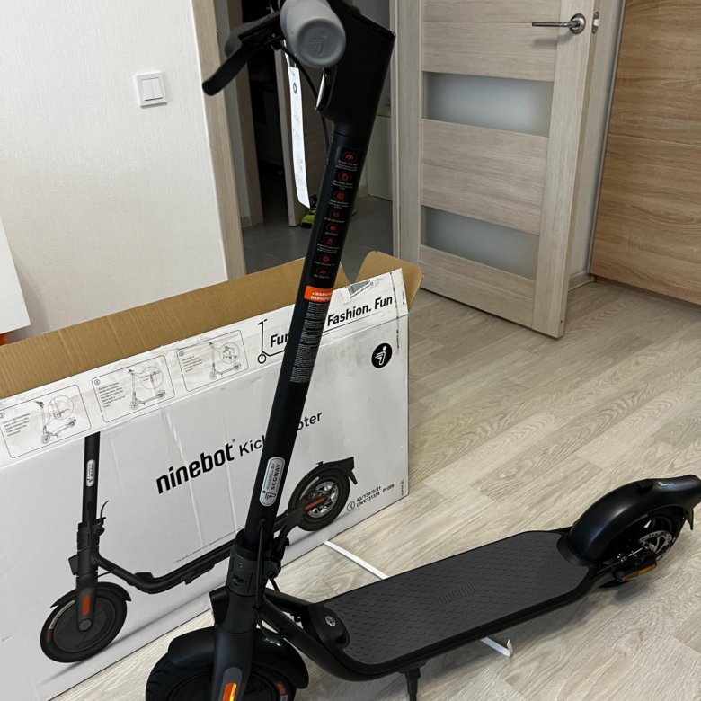 Электросамокат Ninebot Kickscooter F25E черный – купить в Москве, цена ...