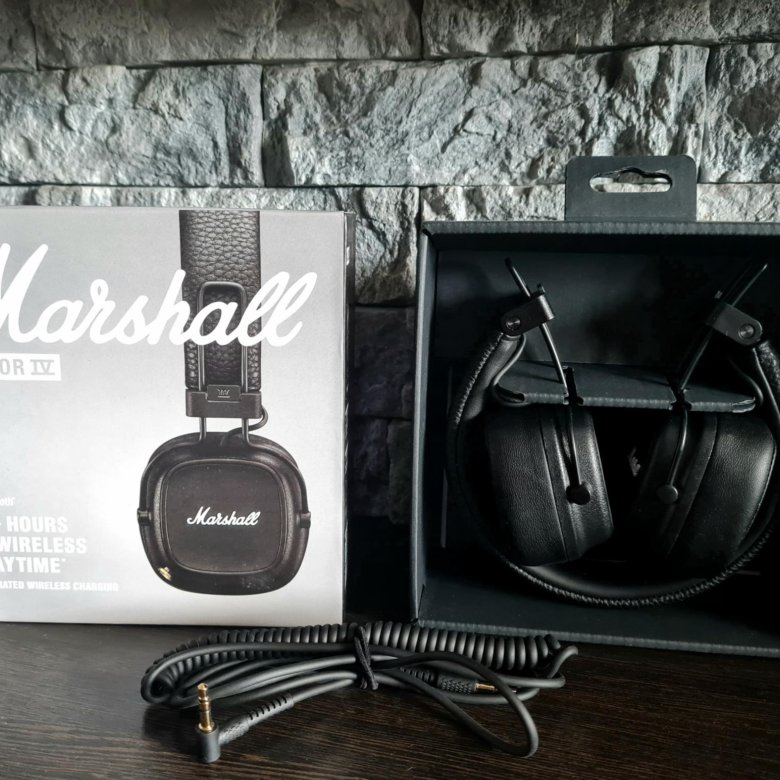 Наушники накладные Bluetooth Marshall Major IV – купить в Иркутске ...