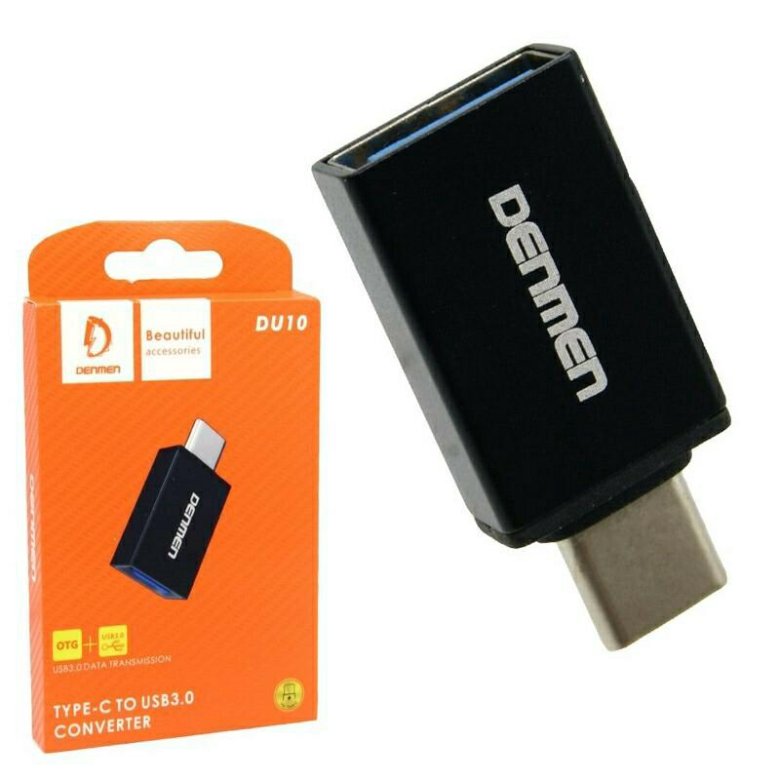 Адаптер переходник otg отг type-c на usb конвертер – купить в ...