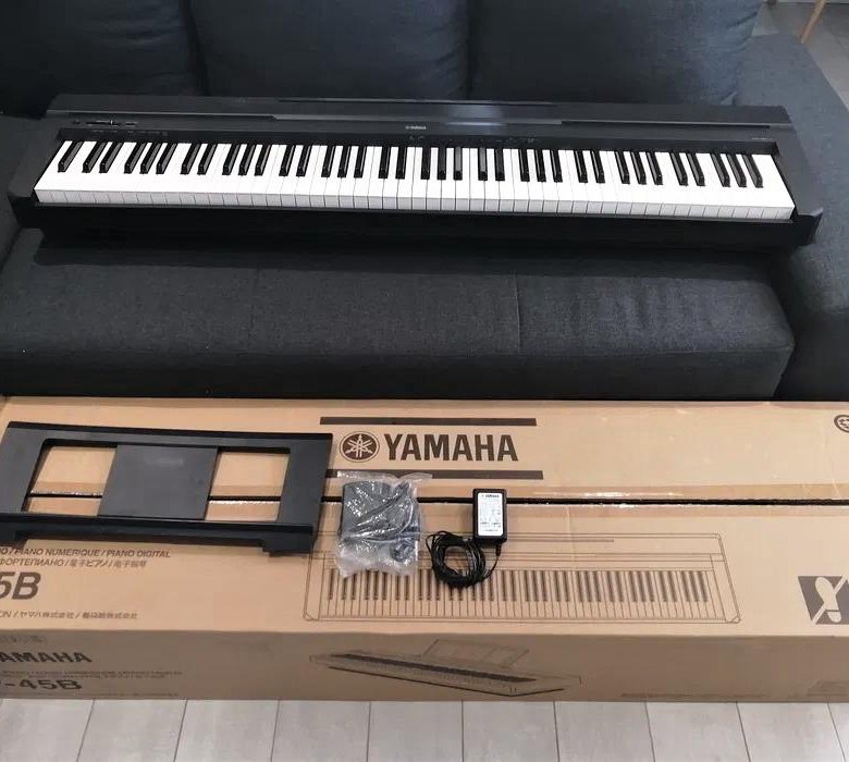 Пианино Yamaha P-45 (стойка) – купить в Москве, цена 24 999 руб., дата ...