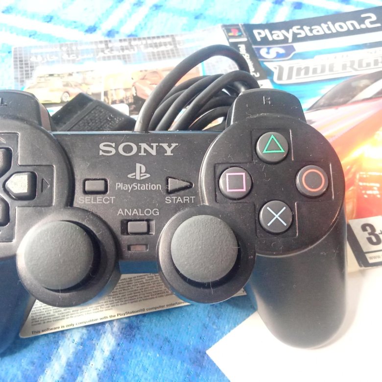 Геймпад Sony PS2 оригинал – купить в Москве, цена 2 000 руб., истекает ...