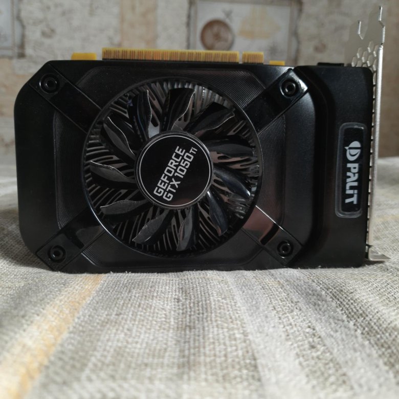 Видеокарта Palit GeForce GTX 1050 Ti STORMX 4GB – купить в Чите, цена 7 ...