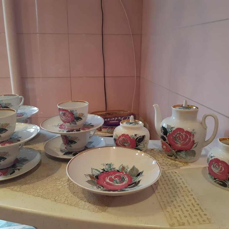 Чайный сервиз ЛФЗ – купить в Москве, цена 7 000 руб., дата размещения ...