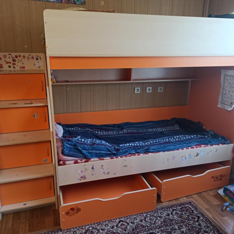 Кровать двухъярусная – купить в Москве, цена 11 000 руб., дата ...