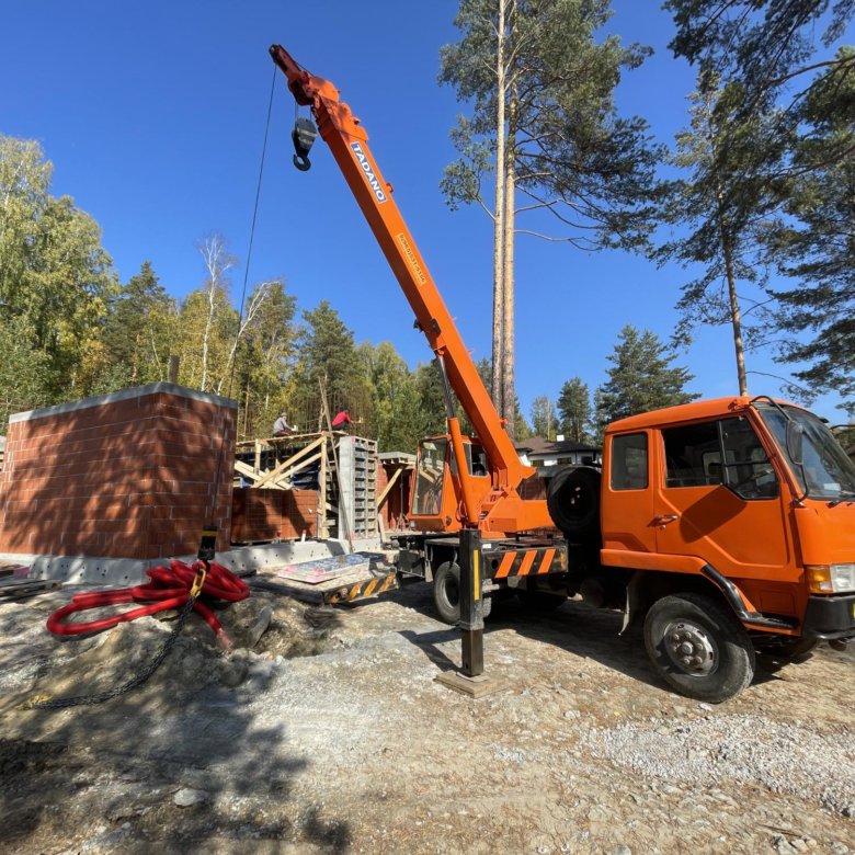 Услуги автокрана 5 тонн, аренда манипулятора – купить в Екатеринбурге ...