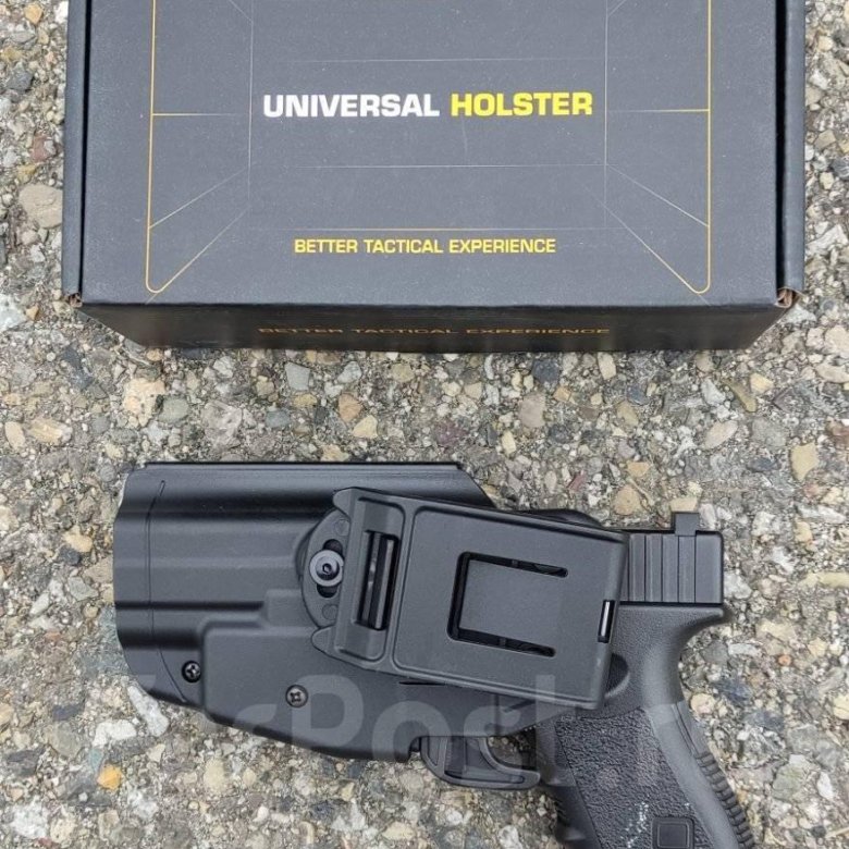 Кобура поясная Глок Glock 65 пластик Чёрная – купить в Владивостоке ...