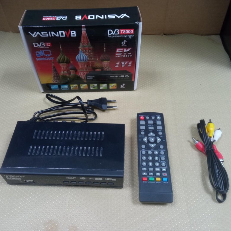 (К1А) Тв приставка Yasin DVB T-8000 – купить в Тюмени, цена 1 199 руб ...