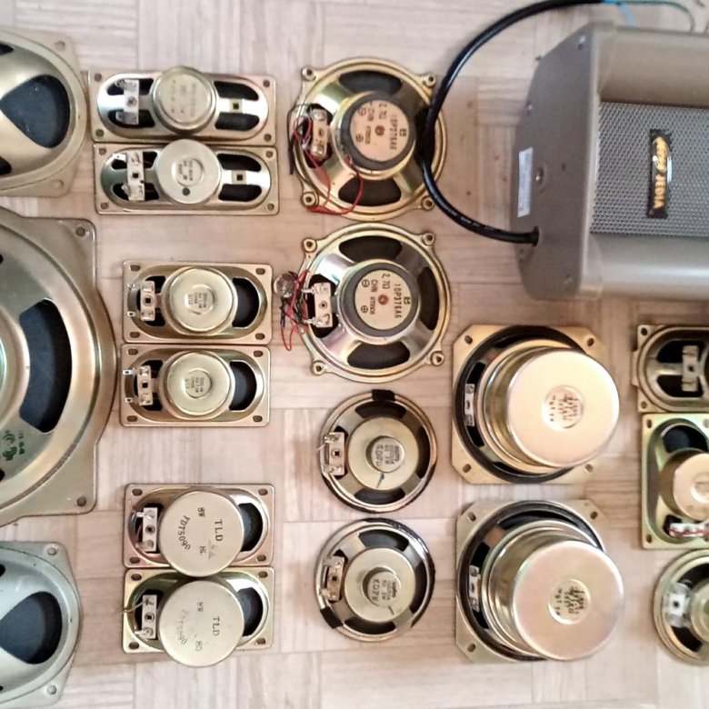Динамики (пара) 16 Ом, 8 Ом, 4 Ом – купить в Петергофе, цена 150 руб ...