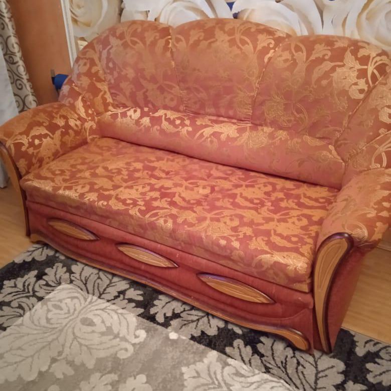 Диван и кресло раскладные бу – купить в Москве, цена 5 000 руб., дата ...