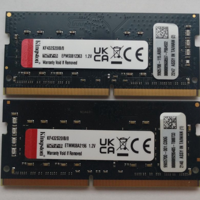 Оперативная память Kingston DDR4 8Gb 3200mhz – купить в Москве, цена 1 ...