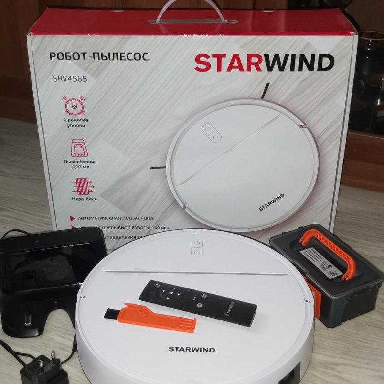 Робот-пылесос StarWind SRV4565 – купить в Москве, цена 6 000 руб., дата ...