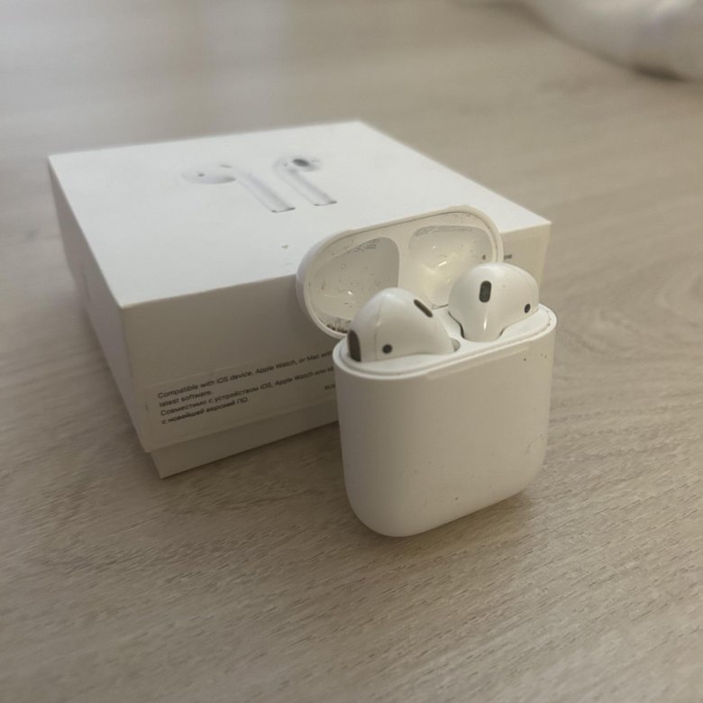 Apple оригинал Air pods 1 – купить в Пензе, цена 3 550 руб., истекает ...