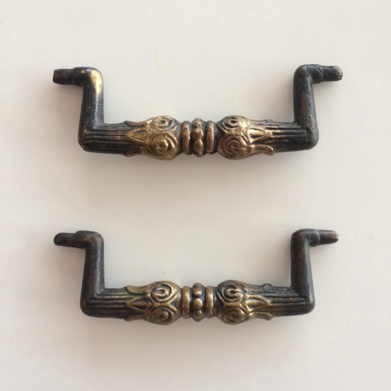 Ручки мебельные старинные/ бронза – купить в Москве, цена 600 руб ...