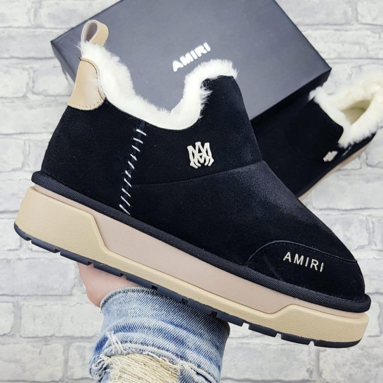 Зимние женские ботинки угги Amiri ❄ – купить в Москве, цена 4 500 руб.,дата размещения: 13.12.2023 – Обувь