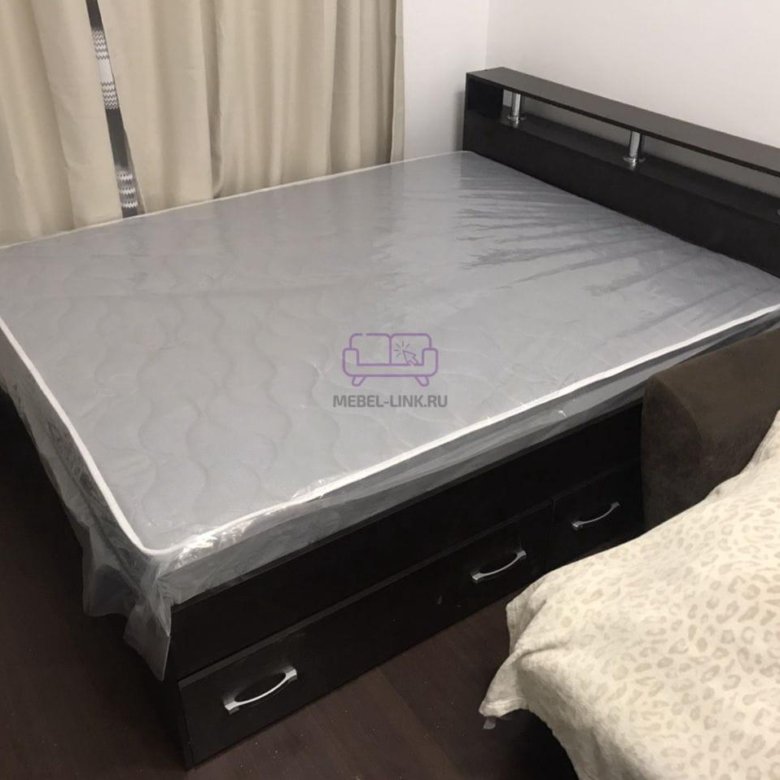 Кровать евро с ящиками – купить в Новосибирске, цена 11 500 руб ...