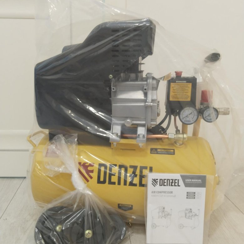 Компрессор воздушный DENZEL – купить в Орске, цена 10 000 руб., дата ...