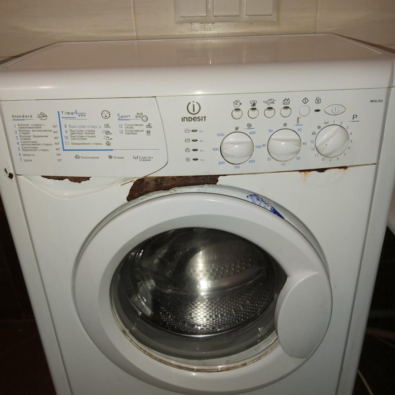 Стиральная машина indesit 5кг б/у – купить в Новосибирске, цена 1 500 ...