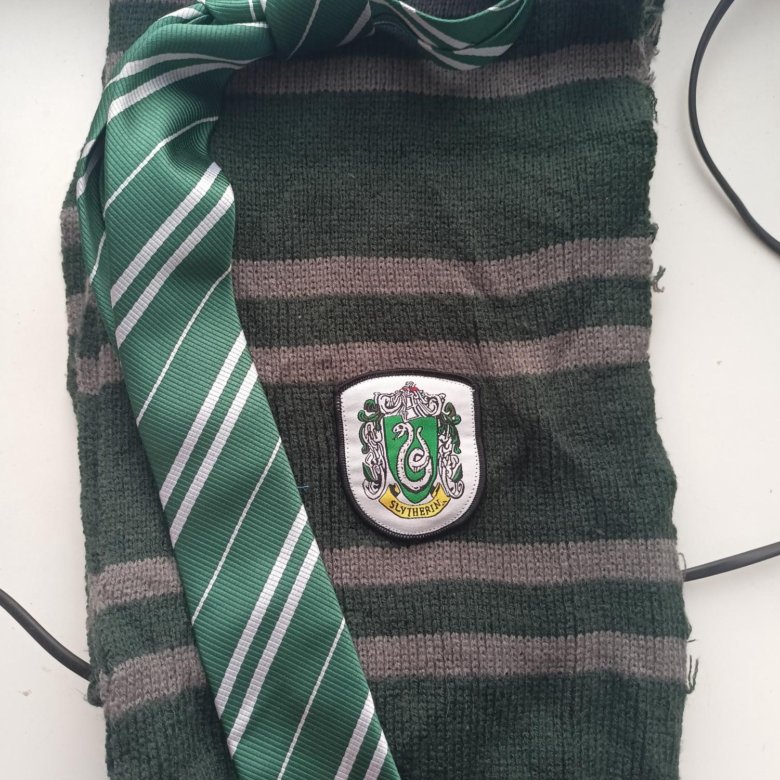 Шарф и галстук Слизерин, Slytherin – купить в Иркутске, цена 550 руб ...