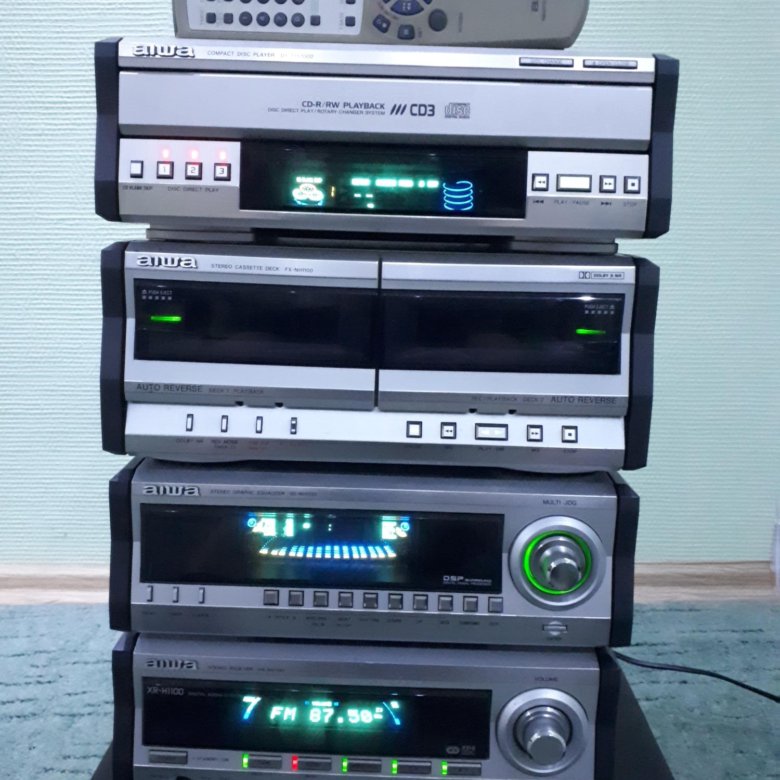Блочный музыкальный центр Aiwa – купить в Москве, цена 11 500 руб ...