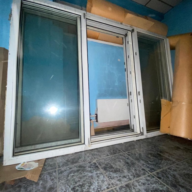 Пластиковые окна б/у – купить в Новокузнецке, цена 5 500 руб., дата ...