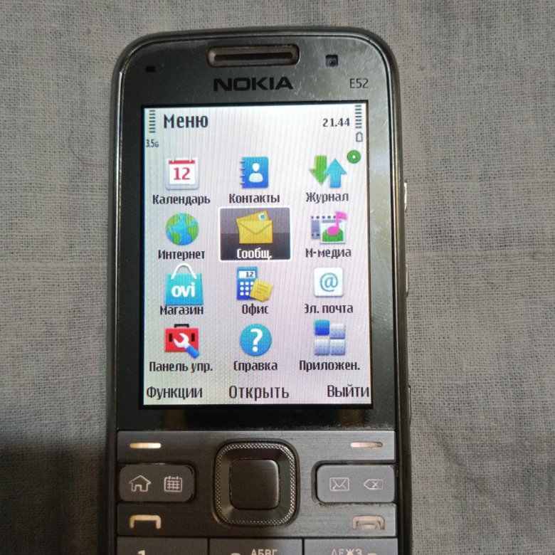 Телефон Nokia E 52 – купить в Краснодаре, цена 1 700 руб., продано 22 ...