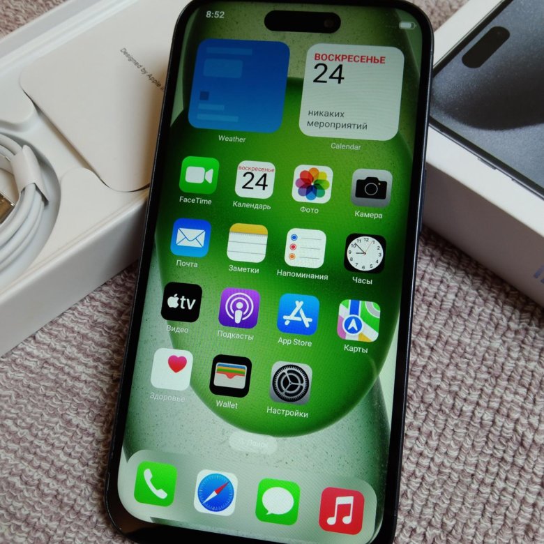 Apple iPhone 15 Pro Blue 1024 gb – купить в Москве, цена 10 000 руб ...