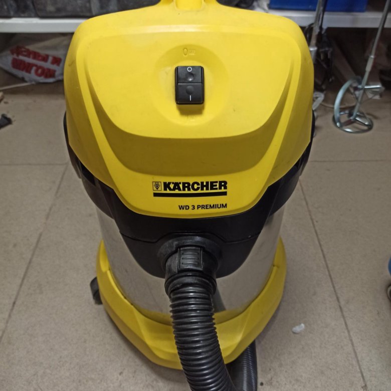 (М32) Профессиональный пылесос KARCHER WD3 Premium – купить в Боровском ...