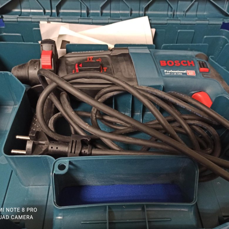 (М32) Перфоратор BOSCH GBH 2-26DRE – купить в Боровском, цена 11 999 ...