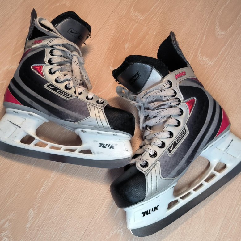 Хоккейные коньки Bauer Nike Pro 38 размер, 24см – купить в Москве, цена ...