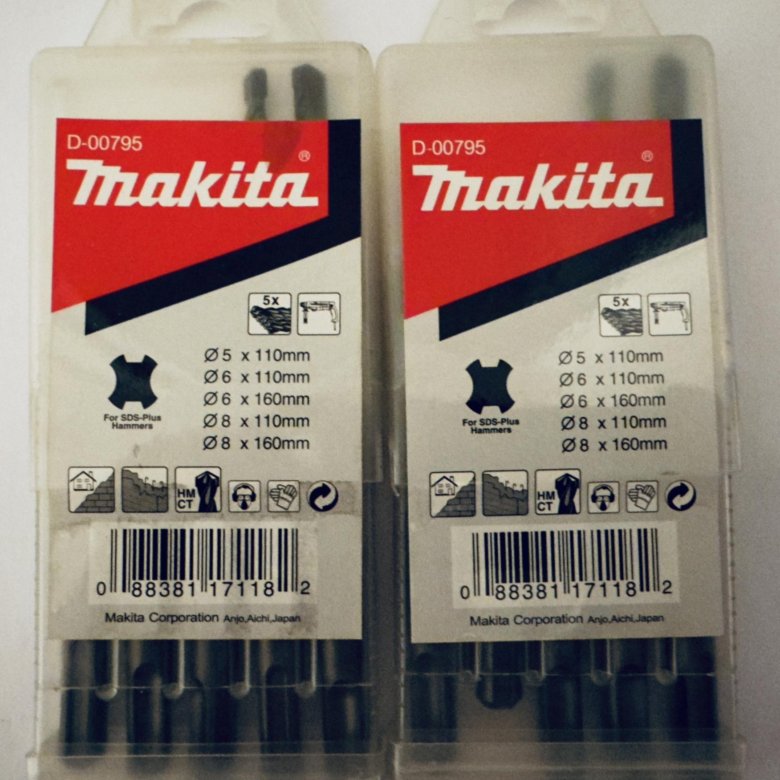 Makita D-00795 набор буров – купить в Москве, цена 330 руб., дата ...