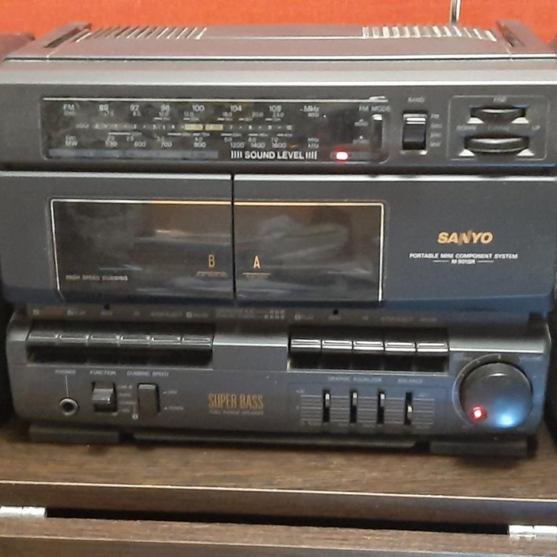 Магнитофон 2-ух касетный SANYO М 901SR-K – купить в Балашихе, цена 6 ...