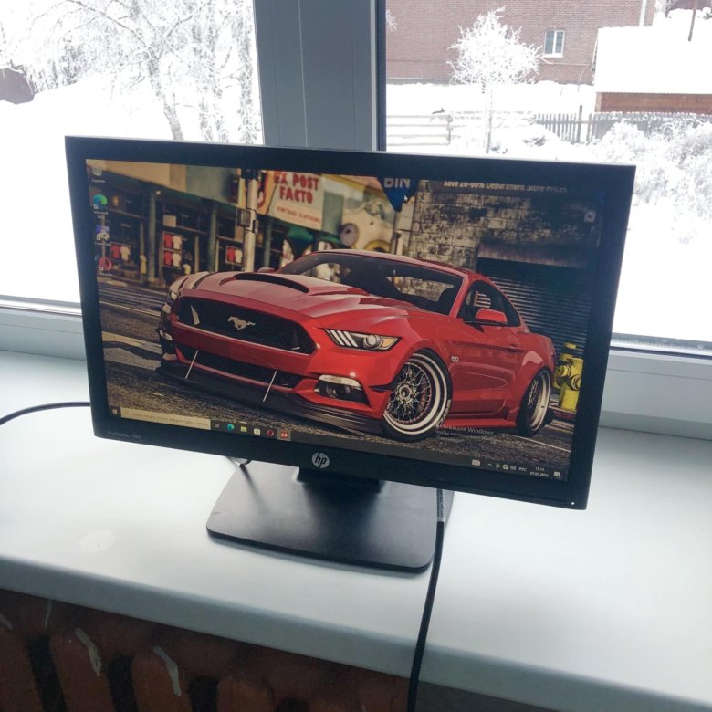 Офисный монитор HP/20”/1600x900/DisplayPort – купить в Москве, цена 2 ...