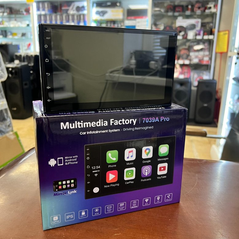 Магнитола Android, 7", 2/64, Multimedia Factory – купить в Туле, цена 6 ...
