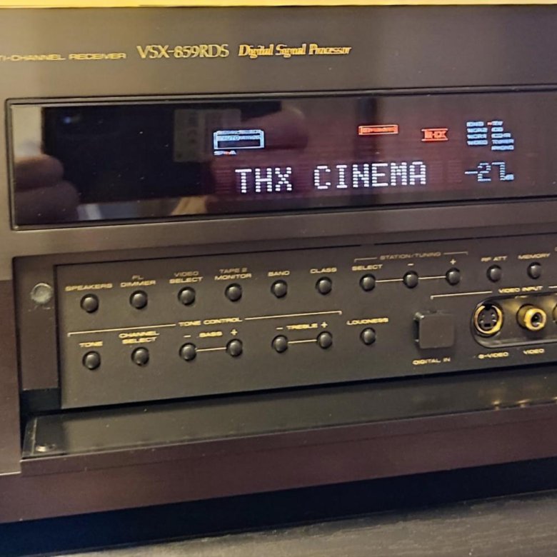 AV Ресивер Pioneer VSX-859RDS – купить в Красноярске, цена 9 700 руб ...