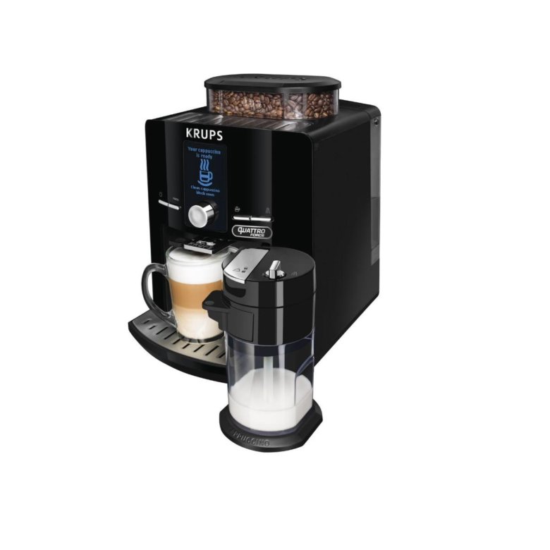 Кофемашина с зерновым кофе. Кофемашина Krups Espresseria ea82f810. Кофемашина Krups ea82f010 quattro Force. Автоматическая кофемашина Krups Espresseria ea82f010. Krups ea826e Espresseria.