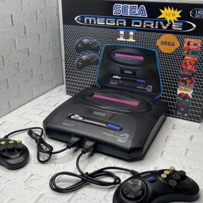 Игровая приставка Sega Mega Drive 2 / Сега – купить в Москве, цена 1 ...