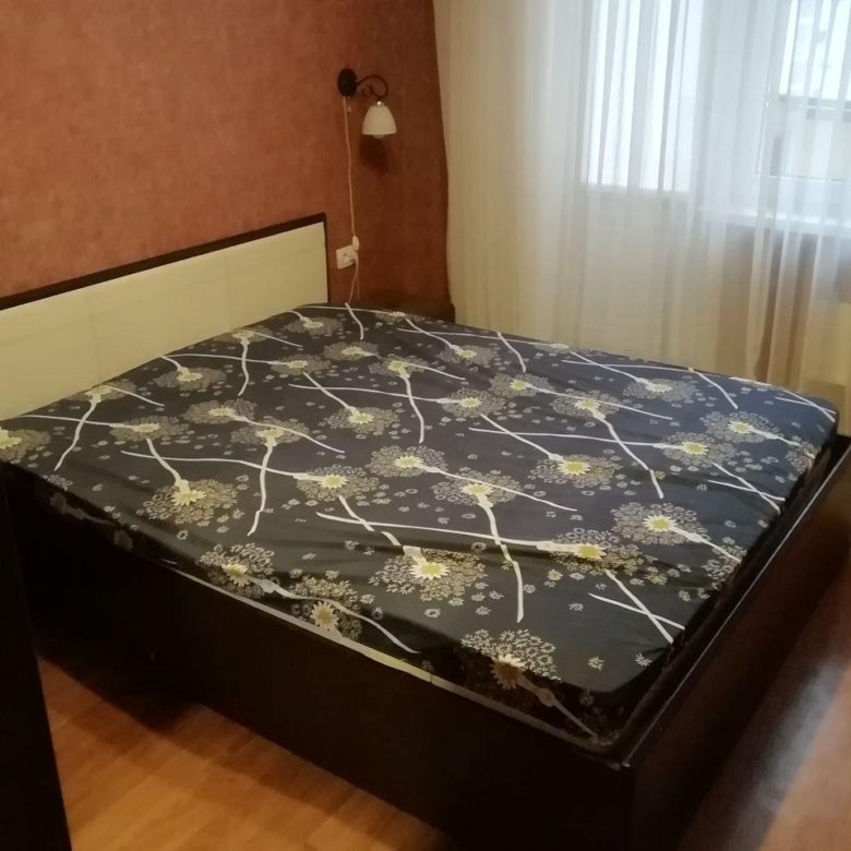 Кровать с матрасом двуспальная Венге – купить в Волгограде, цена 6 000 ...
