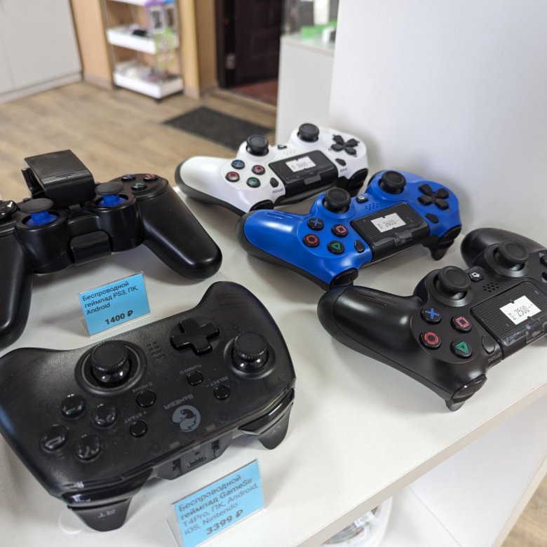 беспроводные геймпады для playstation