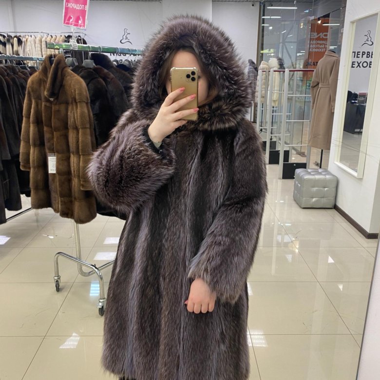 Шуба из енота – купить в Москве, цена 12 000 руб., дата размещения: 30. ...