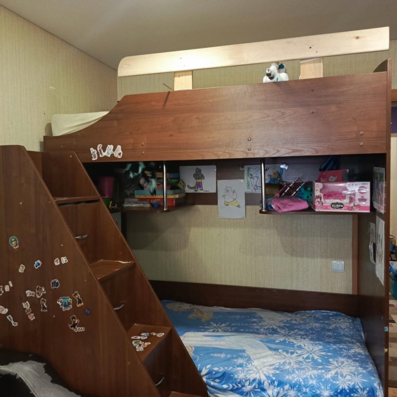 Кровать двухъярусная – купить в Саратове, цена 5 000 руб., дата ...