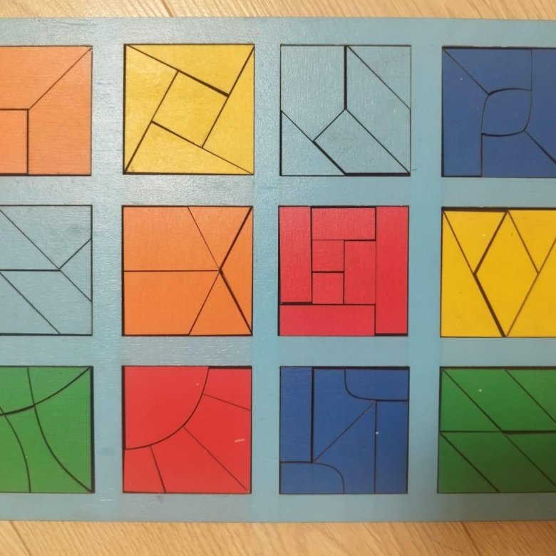 Развивающие игрушки - Квадраты Никитина – купить в Хабаровске, цена 1 ...