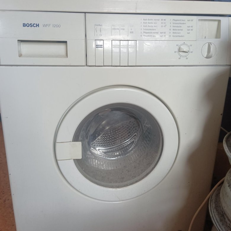Стиральная машина Bosch WFF 1200 – купить в Санкт-Петербурге, цена 1 ...